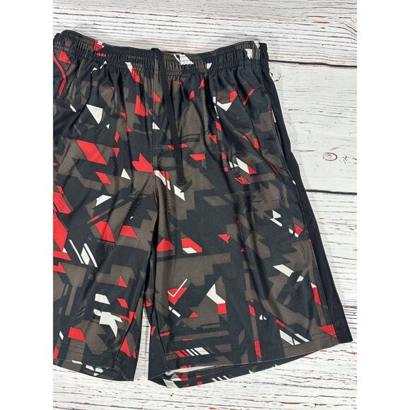 Under Armour Boys Shorts Youth XL Loose Athletic Sports Basketball Gym Print - Picture 5 of 10
